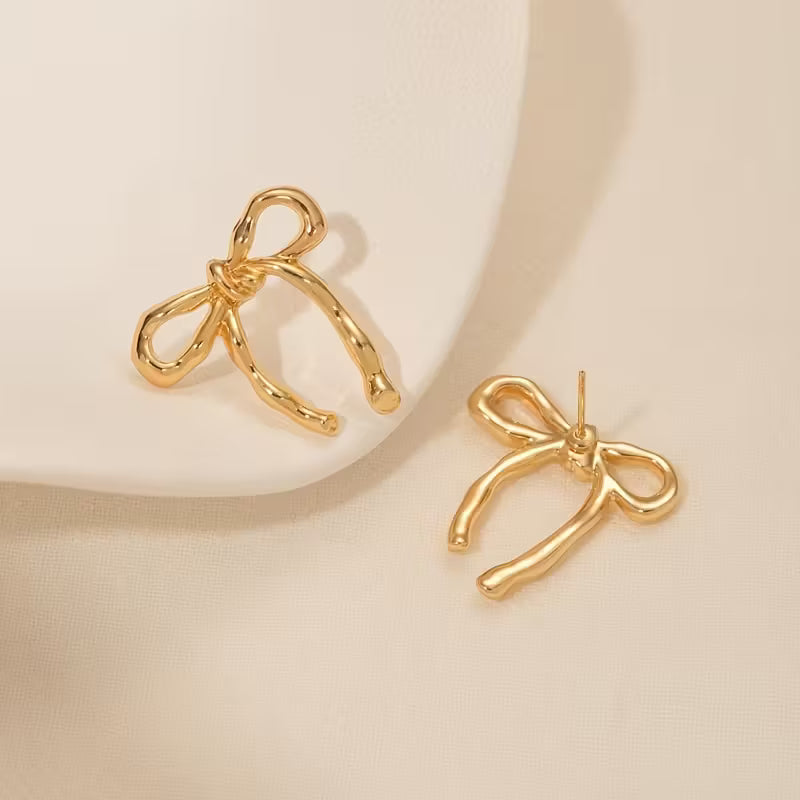 Sweet, Not Small | Sculpted Bow Studs