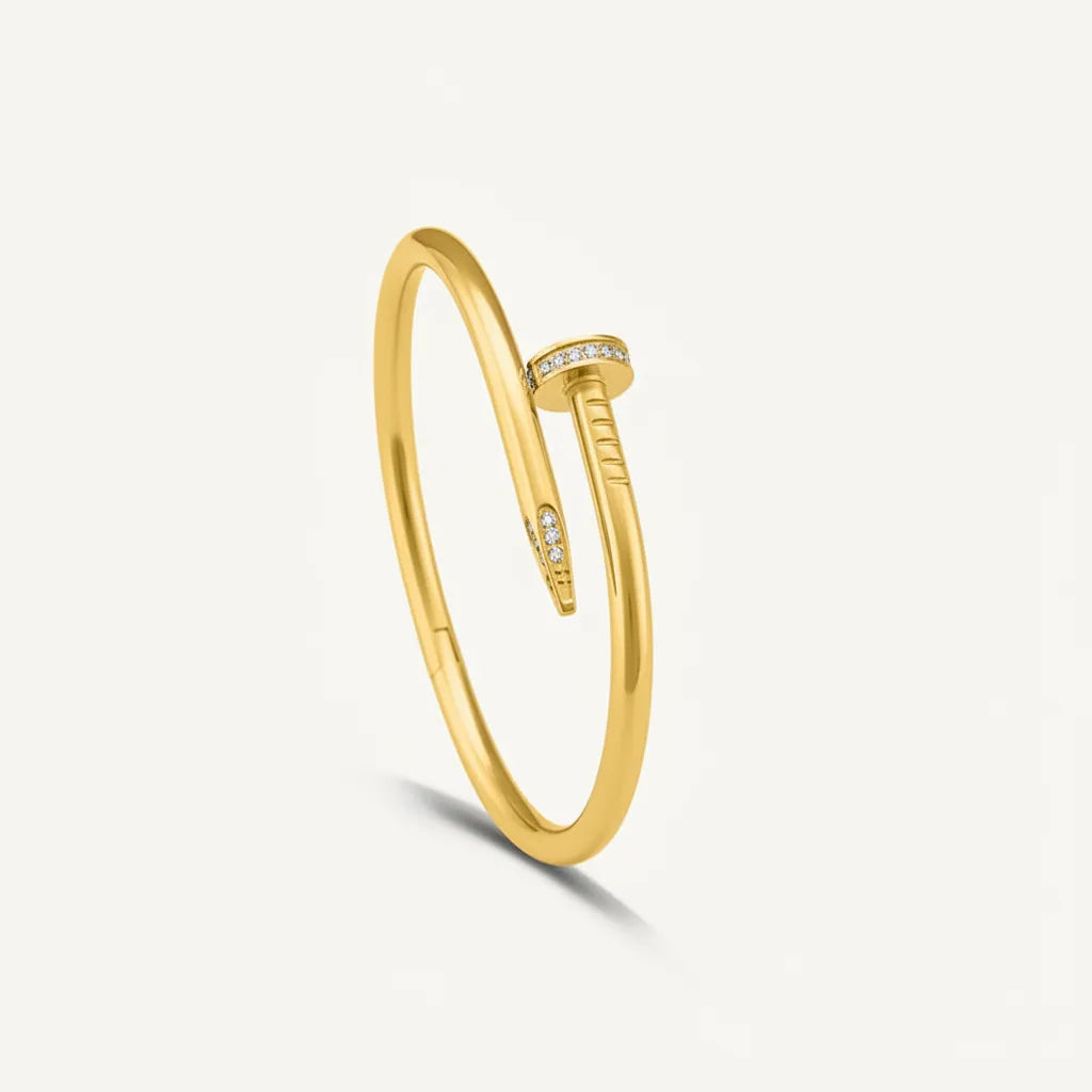 Own Your Edge | Diamond Nail Bangle