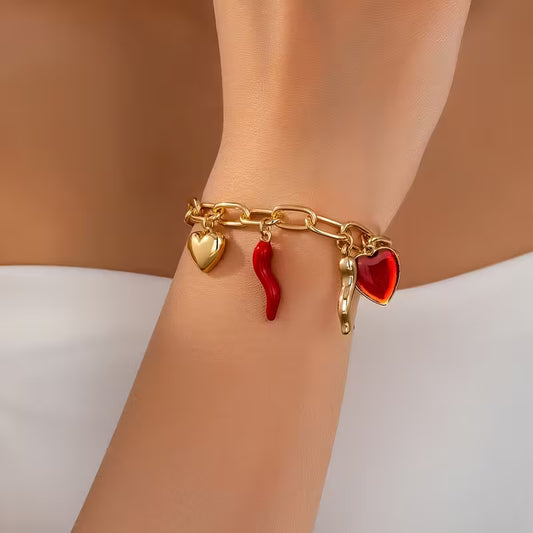 Spice And Self | Charm Chain Bracelet
