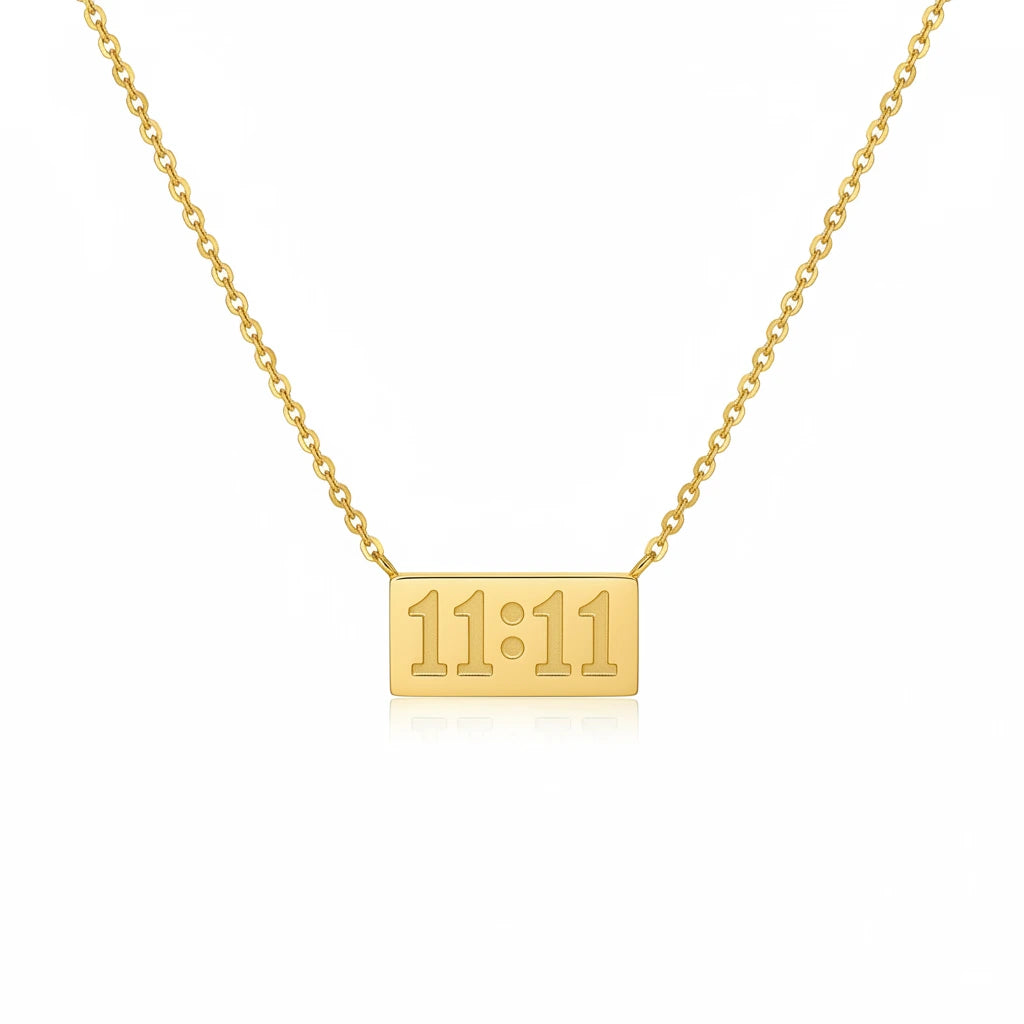 11:11 Moment Necklace — Front Close-up