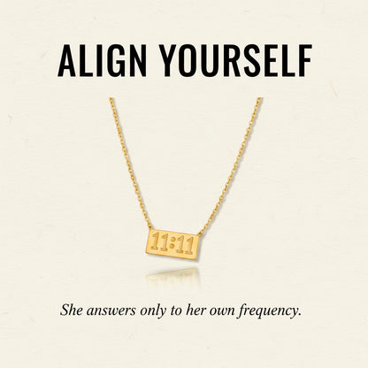 11:11 Moment Necklace — Signature Card