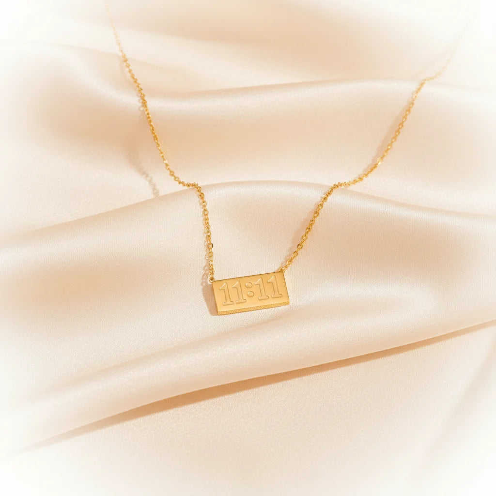 11:11 Moment Necklace — Velvet Pedestal