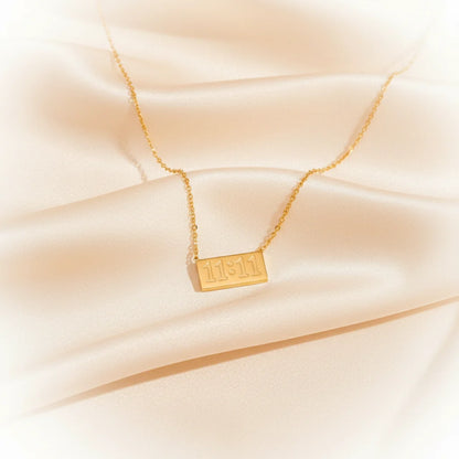 11:11 Moment Necklace — Velvet Pedestal