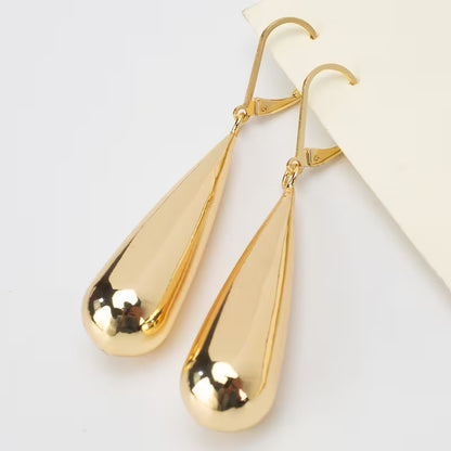 Full Force | Sculpted Teardrop Drop Earrings
