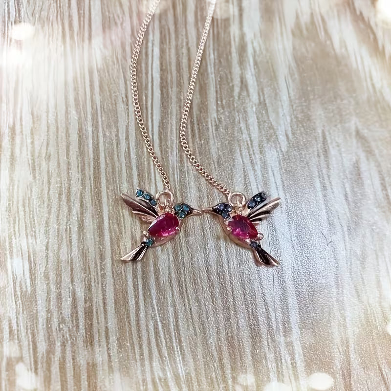 Skybound | Blue Bird Threader Earrings