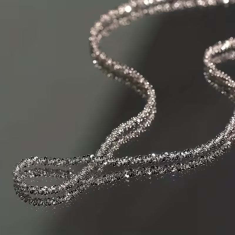 Catch The Light | Layered Shimmer Necklace