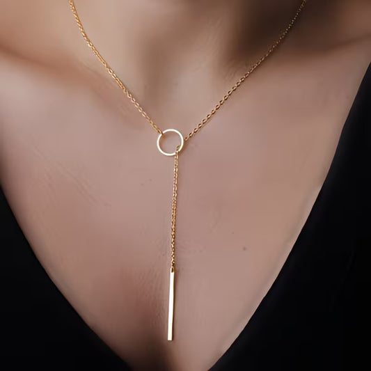 My Centre | Circle Drop Pendant Necklace