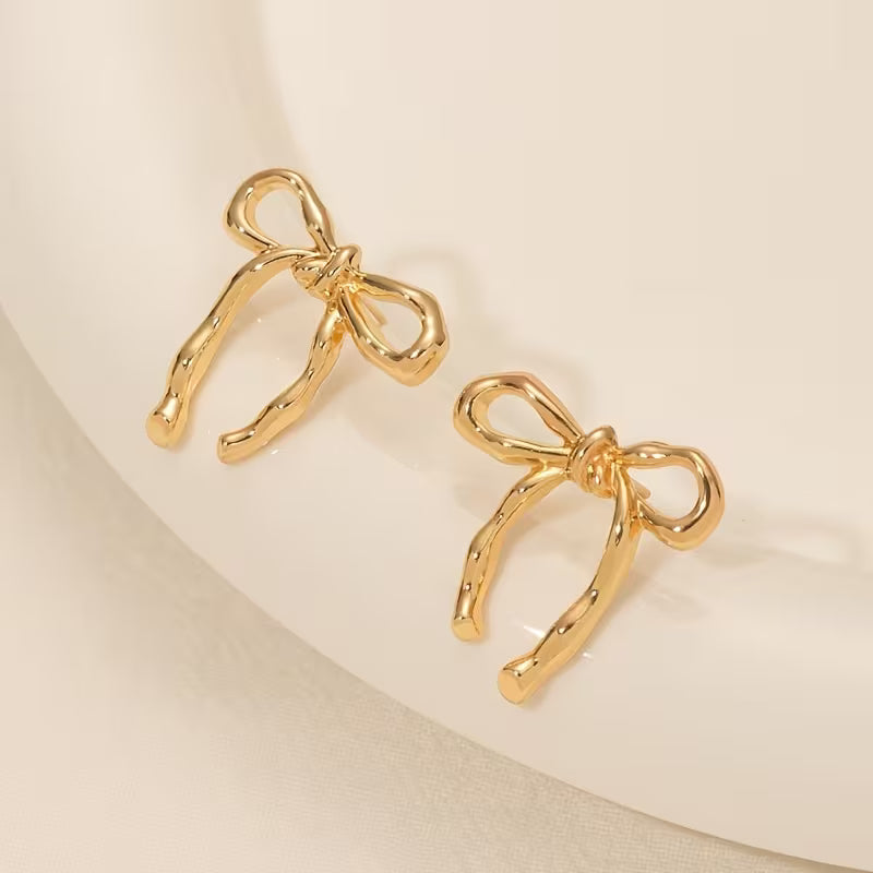 Sweet, Not Small | Sculpted Bow Studs