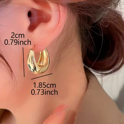 Own The Room | Bold Domed Hoops