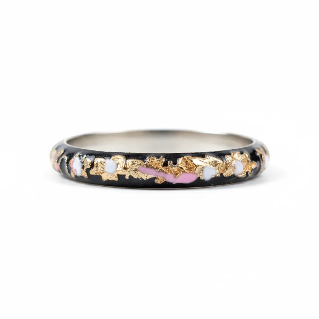 Gentle Heart | Floral Meenakari Bangle