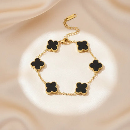 Black Clover Bracelet — Velvet Pedestal