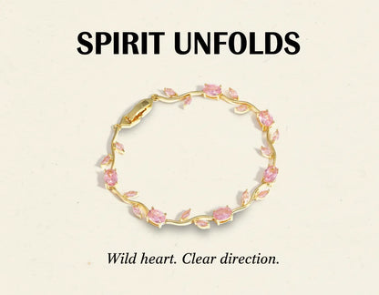 SPIRIT UNFOLDS | Blush Vine Bracelet