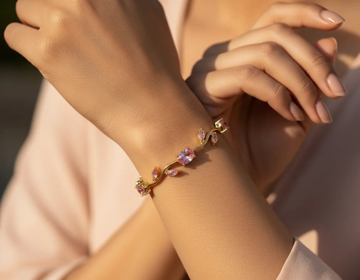SPIRIT UNFOLDS | Blush Vine Bracelet