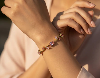 SPIRIT UNFOLDS | Blush Vine Bracelet