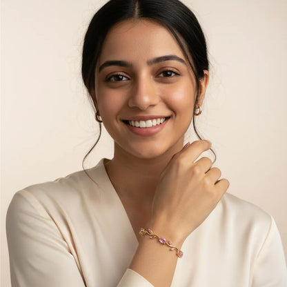 SPIRIT UNFOLDS | Blush Vine Bracelet