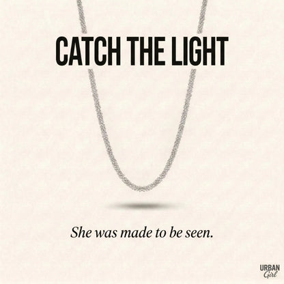 Catch The Light | Layered Shimmer Necklace