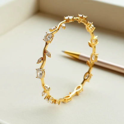 QUIET BLOOM | Crystal Vine Bracelet