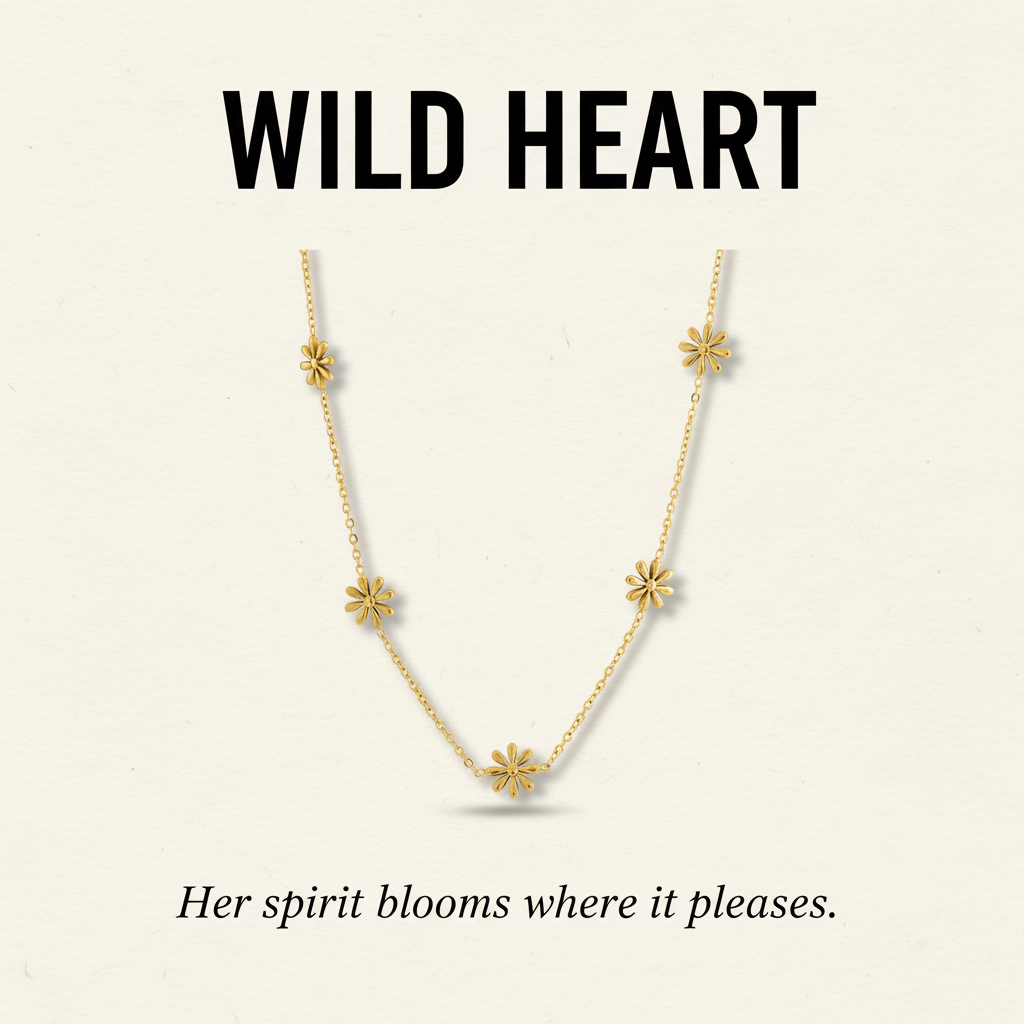 WILD HEART | Daisy Chain Necklace