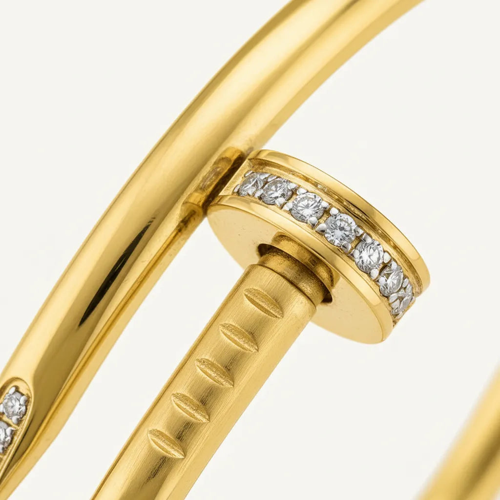 Own Your Edge | Diamond Nail Bangle
