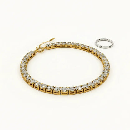 Unshakable Glow | Diamond Tennis Bracelet