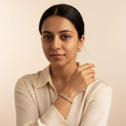 Unshakable Glow | Diamond Tennis Bracelet