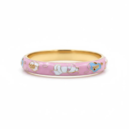 Gentle Heart | Floral Meenakari Bangle