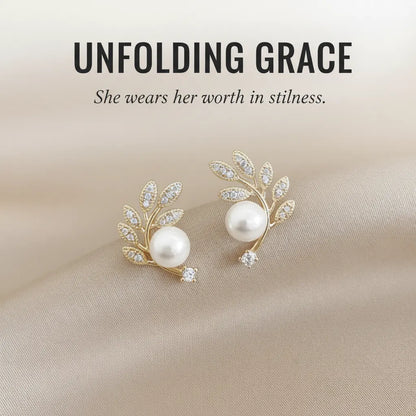 Gilded Pearl Studs — Signature Card V2