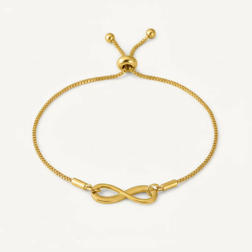 Infinite Self | Golden Infinity Bracelet