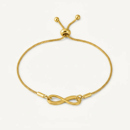 Infinite Self | Golden Infinity Bracelet