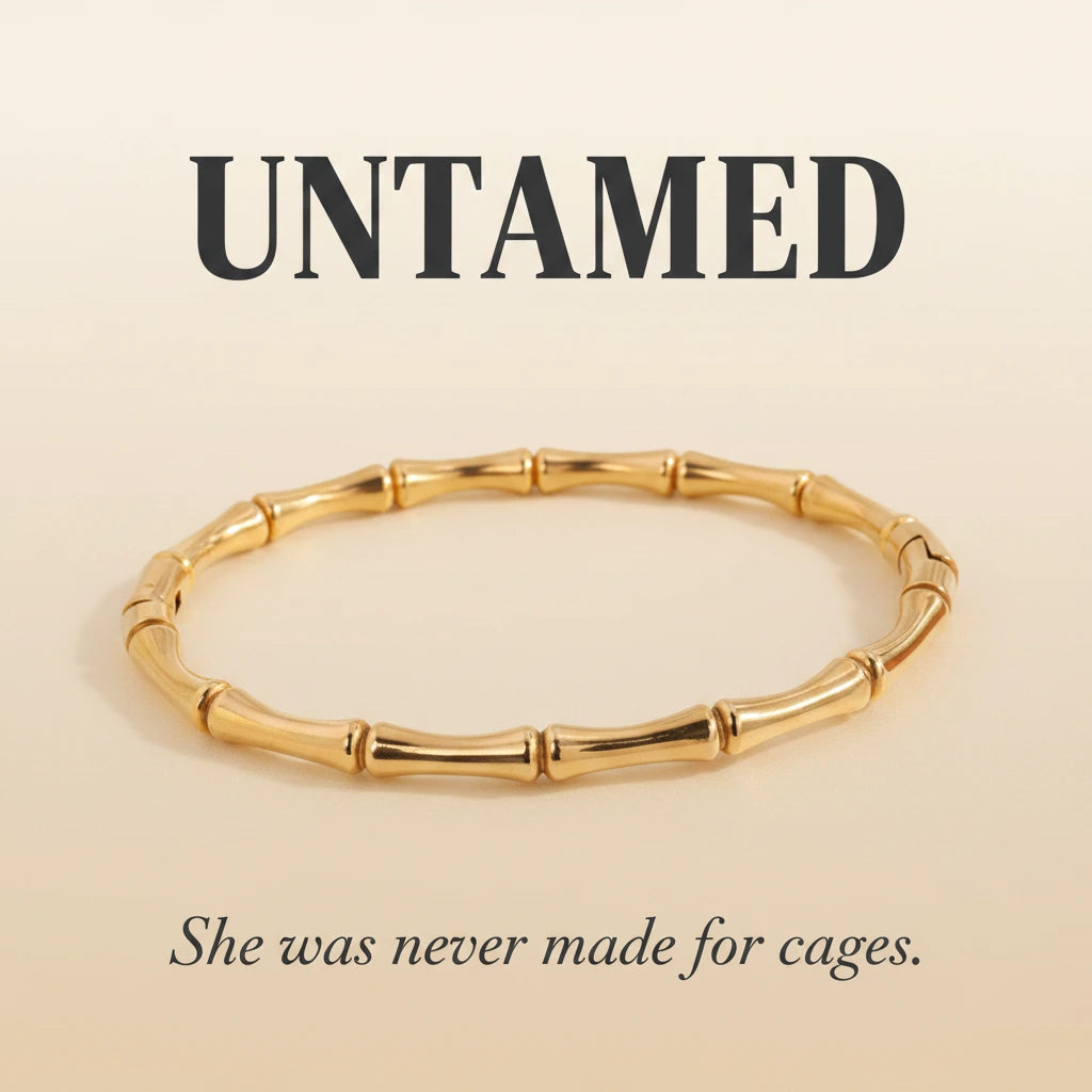 Golden Bamboo Bracelet — Signature Card V2
