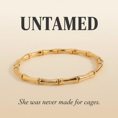 Golden Bamboo Bracelet — Signature Card V2