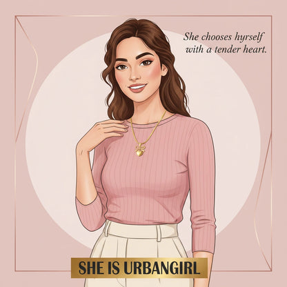 Golden Bow Necklace — Illustrated Muse