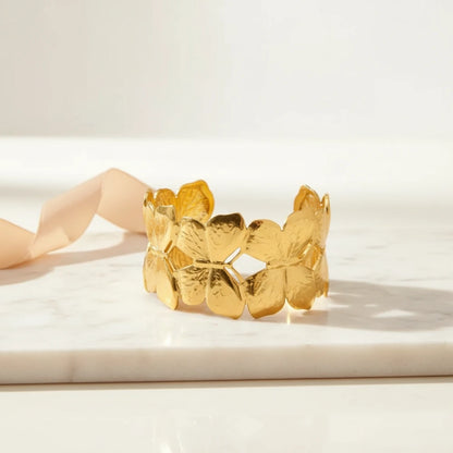 Golden Butterfly Cuff — Luxe Marble