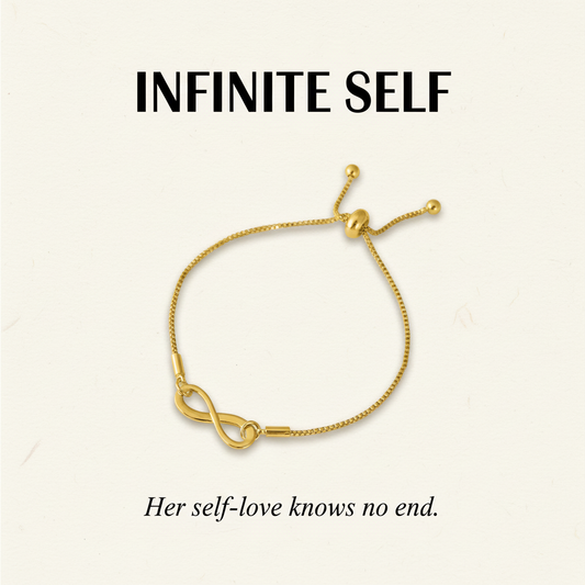 Infinite Self | Golden Infinity Bracelet