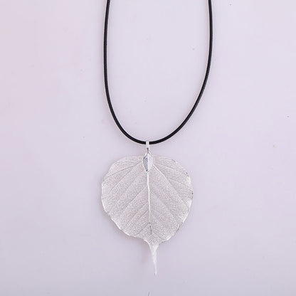 Rooted Free | Real Bodhi Leaf Pendant