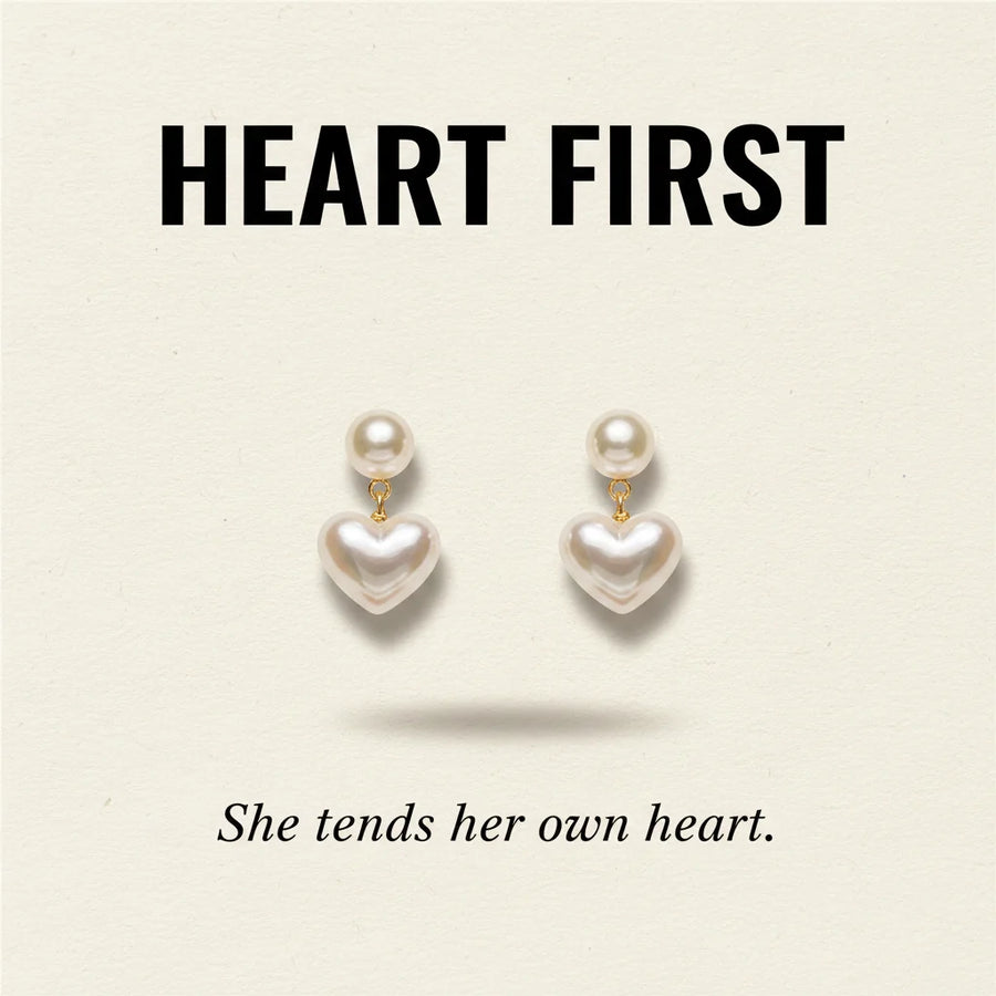 Heart Pearl Drops | HEART FIRST