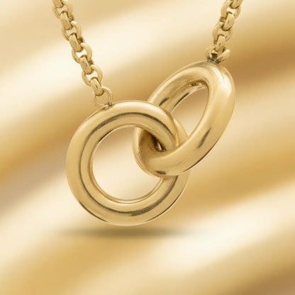 INNER CIRCLE | Interlocking Gold Necklace