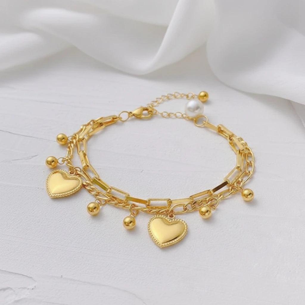 Own Heart | Golden Heart Bracelet