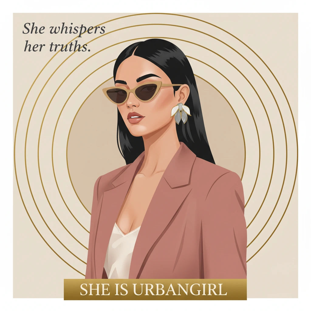 Layered Leaf Earrings — Illustrated Muse