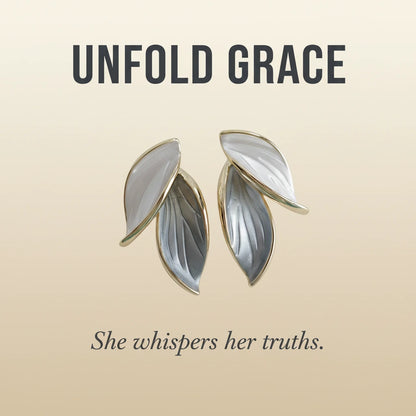 Layered Leaf Earrings — Signature Card V2
