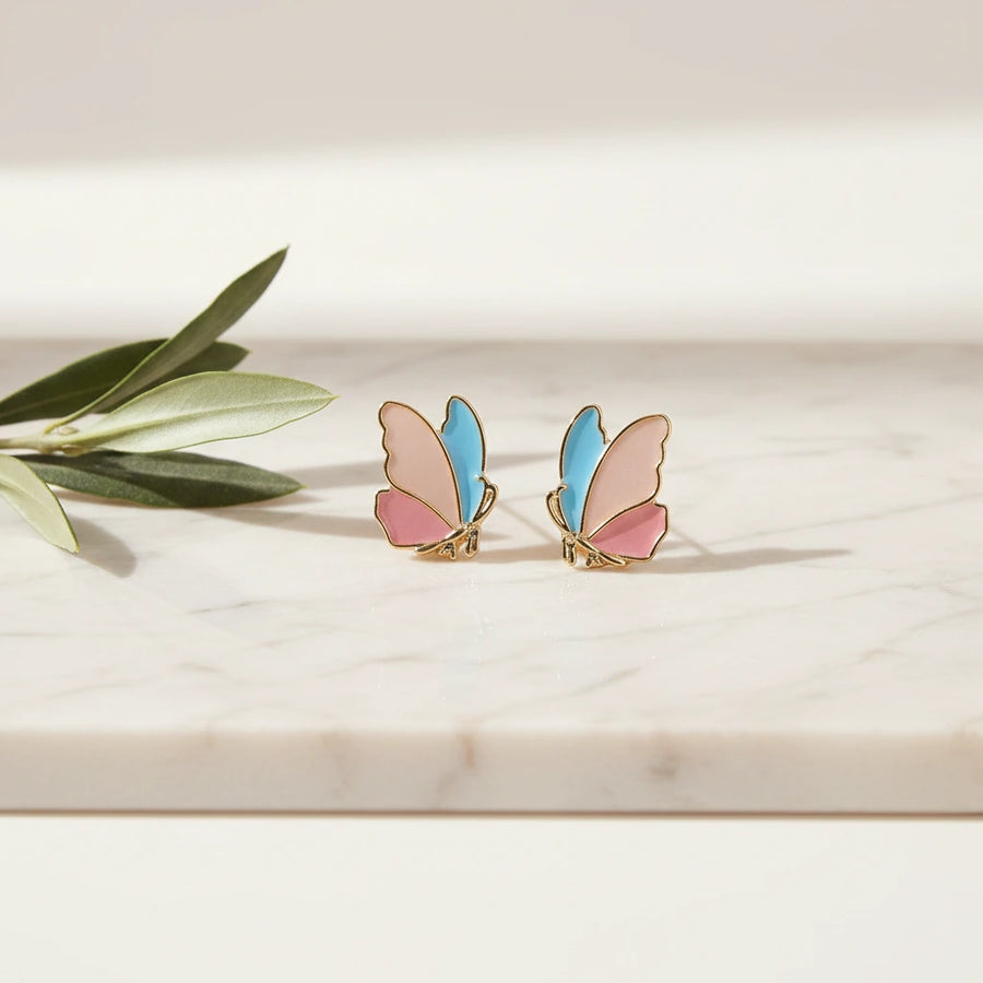 Pastel Butterfly Earrings | WINGED FREEDOM