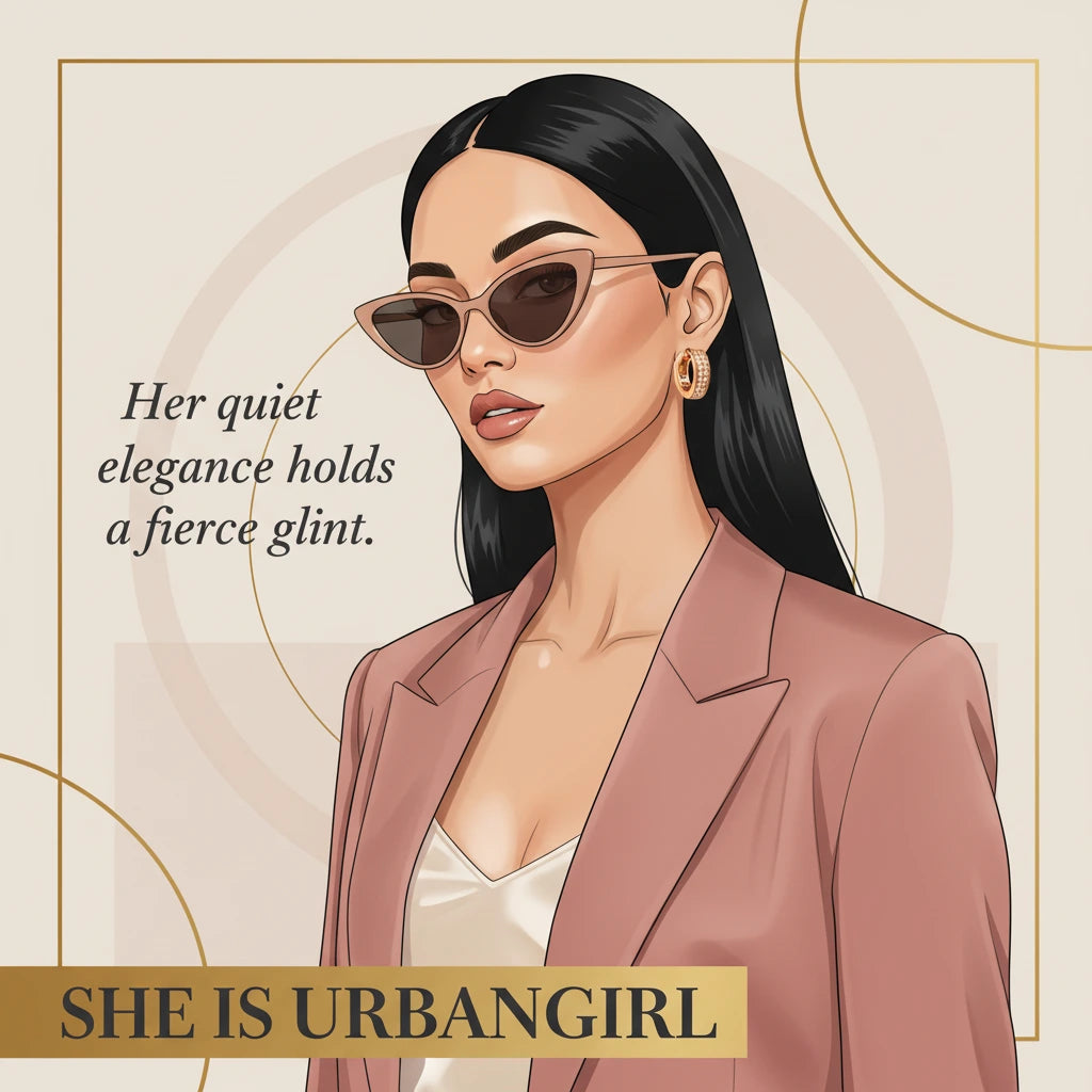 Pave Rose Gold Hoops — Illustrated Muse