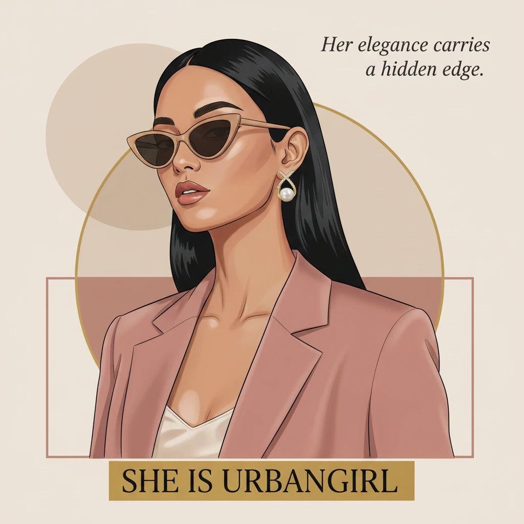 Pearl Crisscross Earrings — Illustrated Muse