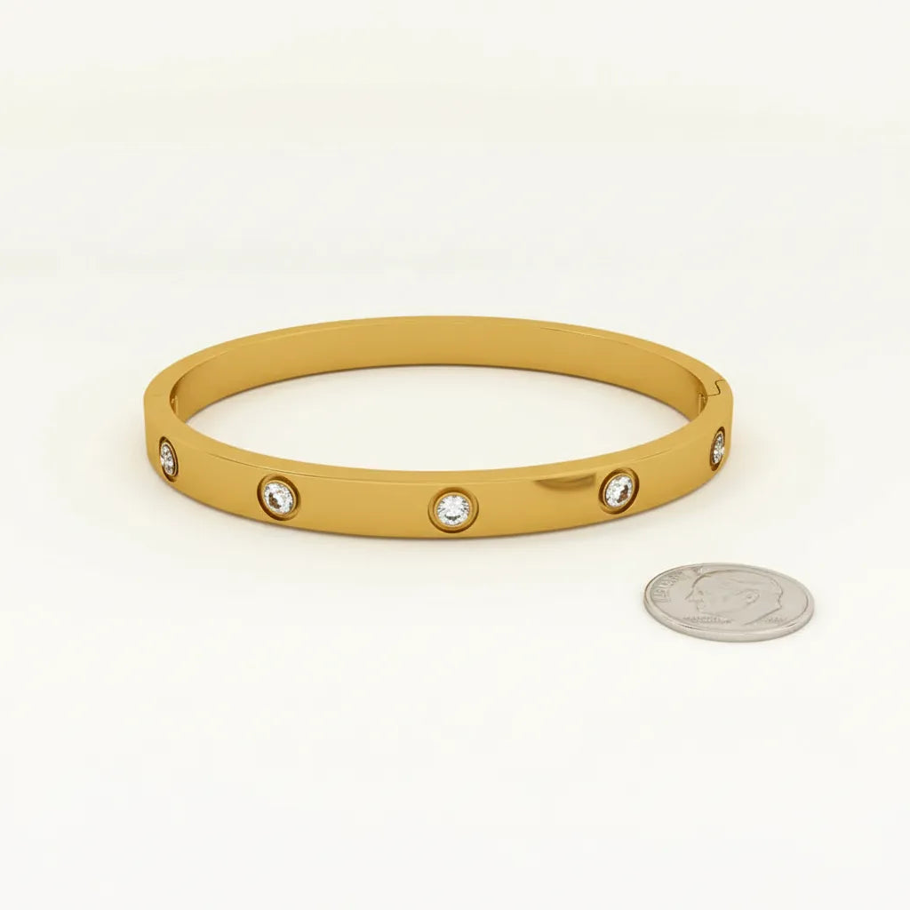Quiet Confidence | Radiant Stone Bangle