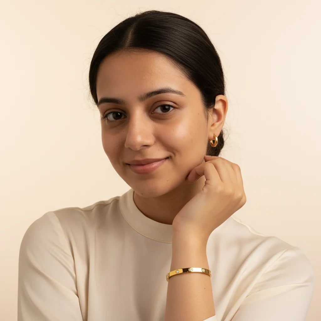 Quiet Confidence | Radiant Stone Bangle