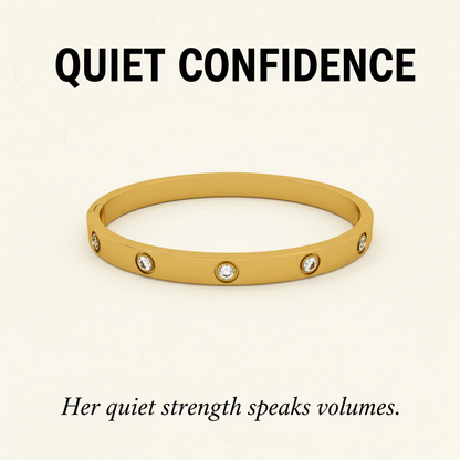 Quiet Confidence | Radiant Stone Bangle