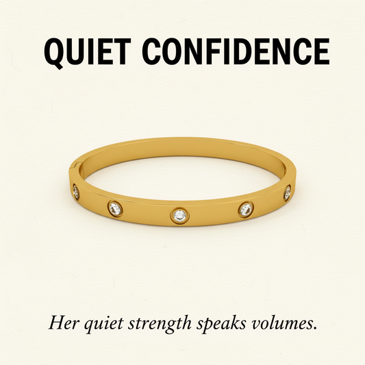 Quiet Confidence | Radiant Stone Bangle