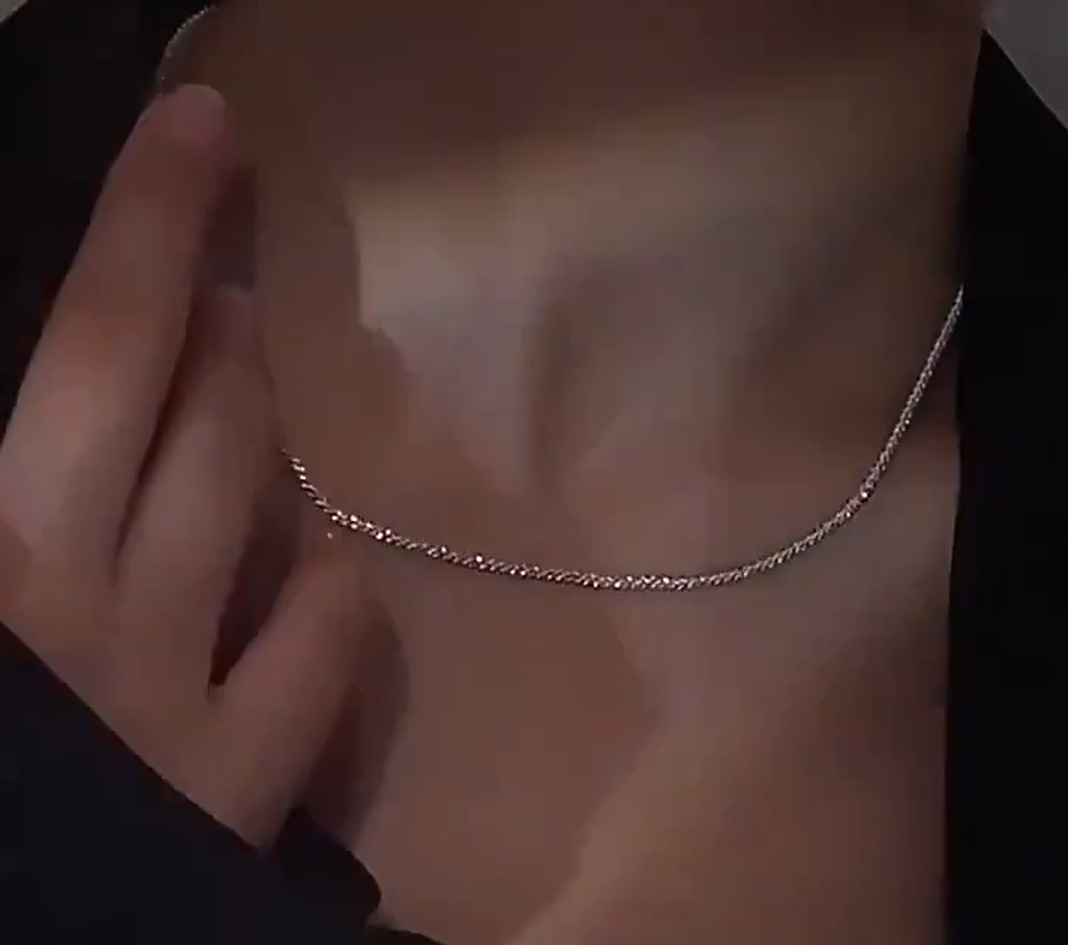 Catch The Light | Layered Shimmer Necklace