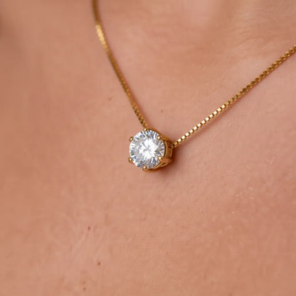 Unshaken | Solitaire Pendant Necklace
