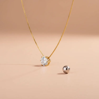 Unshaken | Solitaire Pendant Necklace